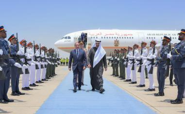 عبدالفتاح السيسي وممحمد بن زايد