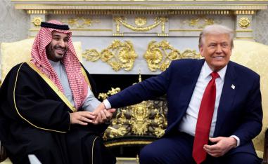 ترامب وولي العهد السعودي