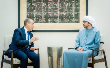الشيخ عبدالله بن زايد وبدر عبدالعاطي