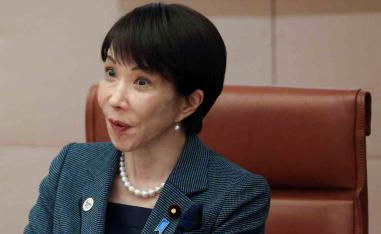 Japan's PM Sanae Takaichi 