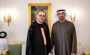 الشيخ محمد بن زايد والملك محمد السادس
