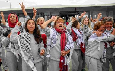 مظاهرات مساندة لفلسطين