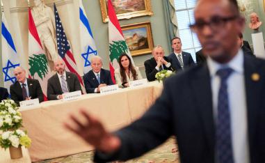المفاوضات بين لبنان واسرائيل