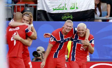 The win put Norway top of Group I ahead of France