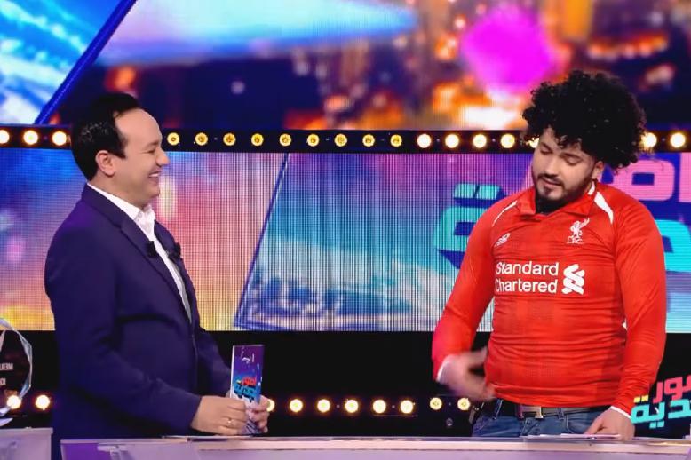 الممثل كريم الغربي يجسد دور محمد صلاح في برنامج 'أمور جدية'