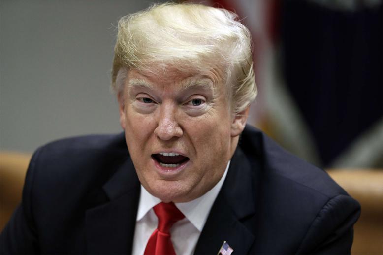 US President Donald Trump