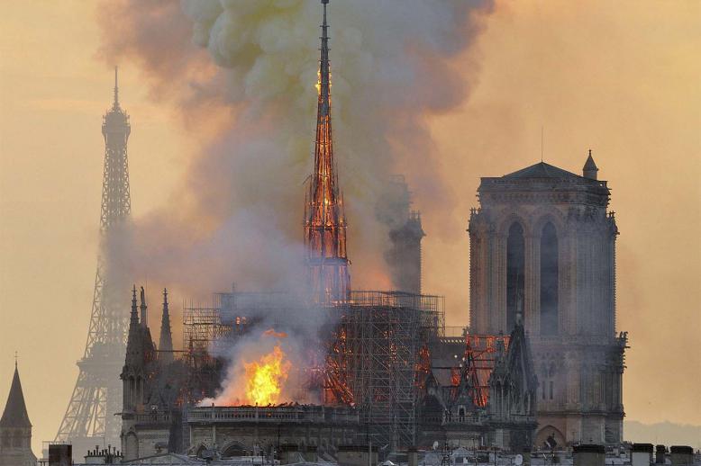 Notre-Dame is a building draped in layers of history