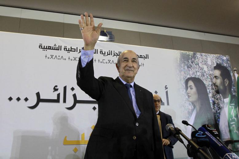 الرئيس الجزائري المنتخب عبدالمجيد تبون