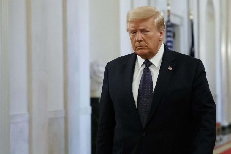 US President Donald Trump 