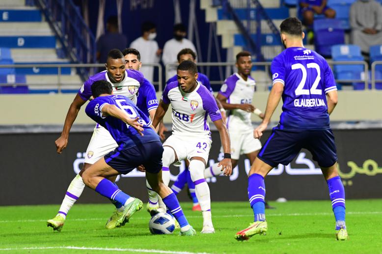 فريق العين يتخطى مضيفه النصر بشق النفس بهدف للبرازيلي بيريرا