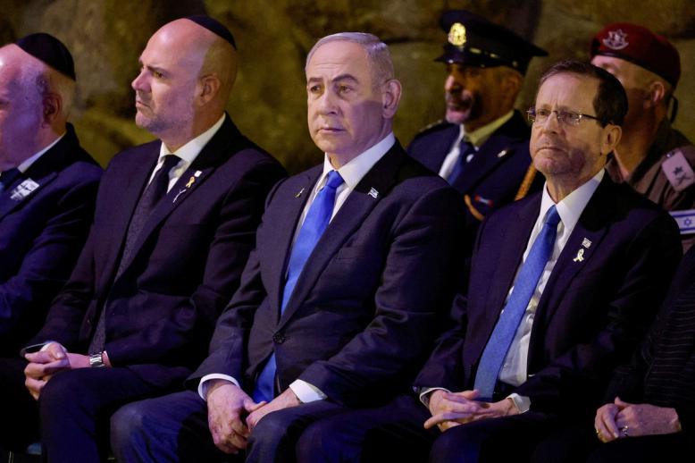 الرئيس الاسرائيلي يدعم نتانياهو لعقد صفقة مع حماس
