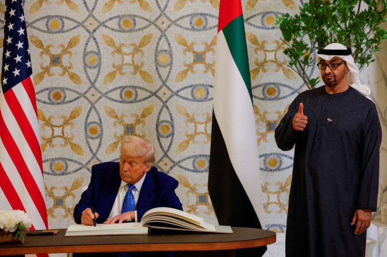 ترامب عازم على تمتين العلاقات مع أبوظبي 