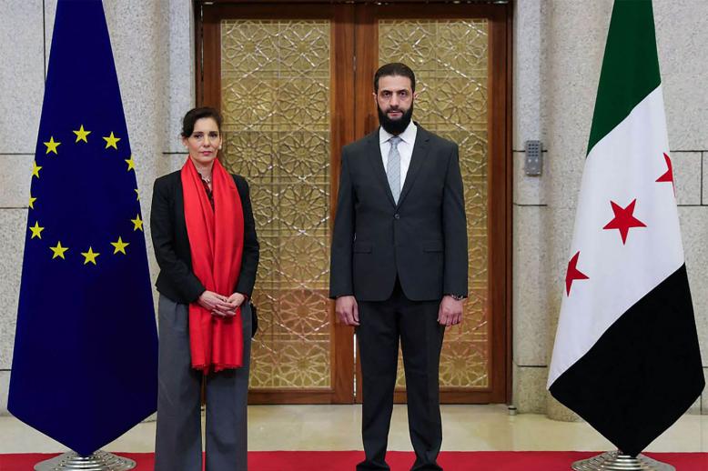EU's move aims to support Syria's transition and recovery