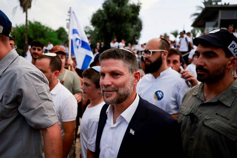 Israeli Finance Minister Bezalel Smotrich
