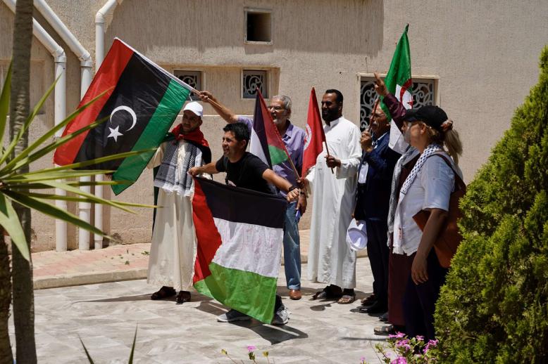 منظمو قافلة الصمود يرفضون العودة الى تونس 