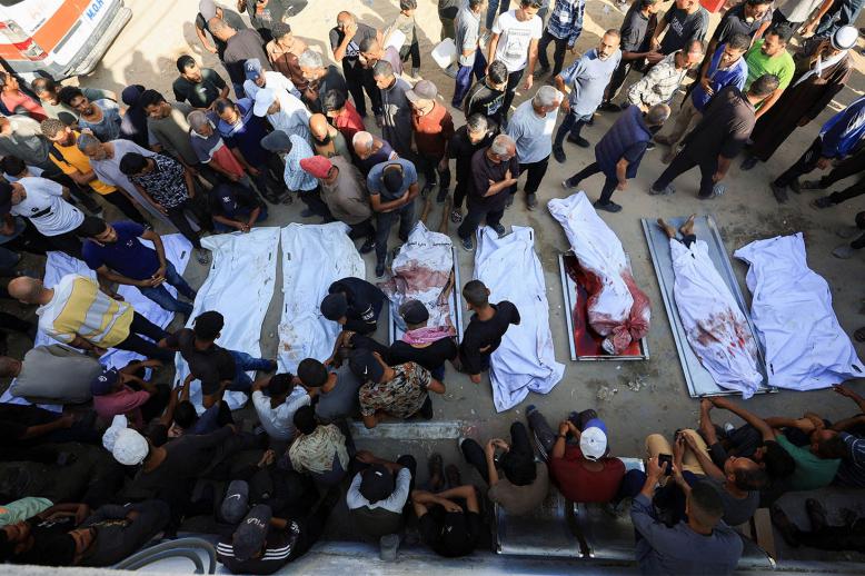 Israel is trying to drive away the famine stricken, homeless, and unarmed Palestinians from Gaza