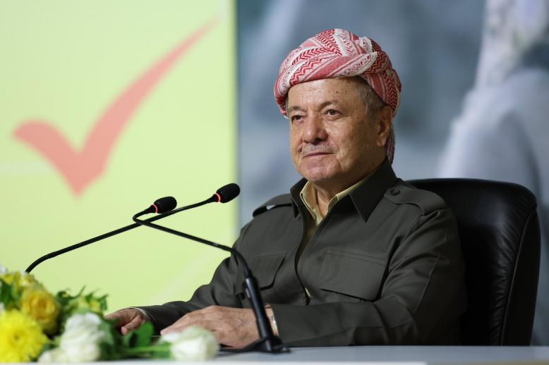 مسعود بارزاني لعب الى جانب جلال طالباني دورا محوريا في رسم ملامح عراق جديد