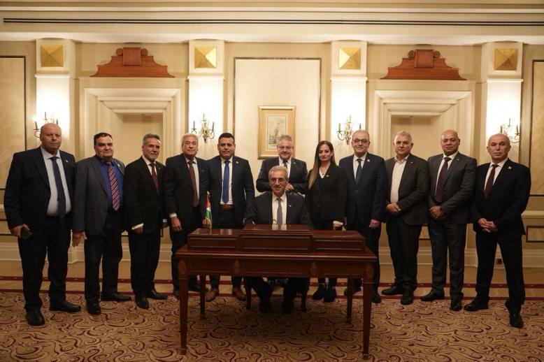 مهمة اللجنة تتمثل في إعادة بناء قطاع غزة