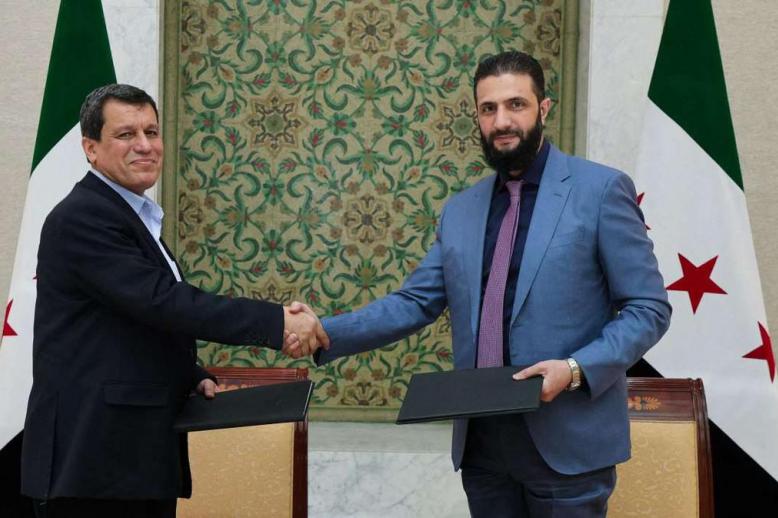 الشرع يرى أن صيانة حقوق المكون الكردي حق وواجب في الدستور