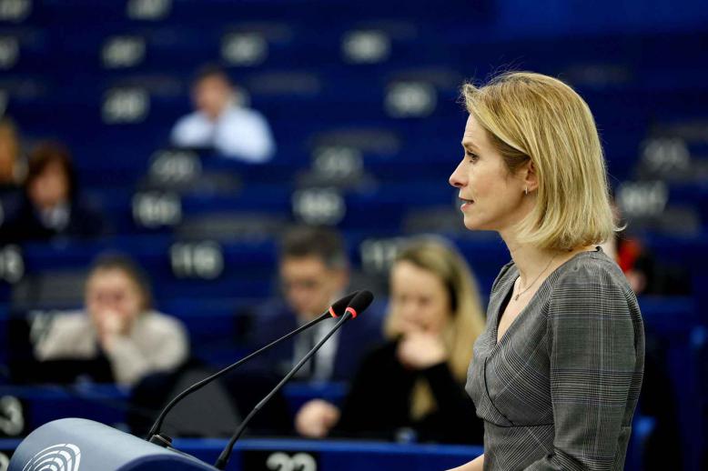 Kallas: Repression cannot go unanswered