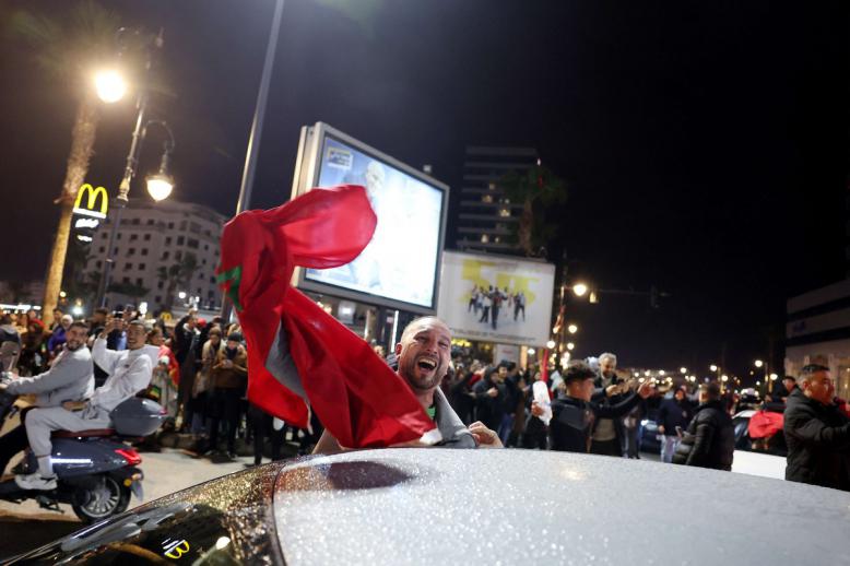 فرحة عامة تعم مدن المغرب عقب تأهل المنتخب للدور النهائي