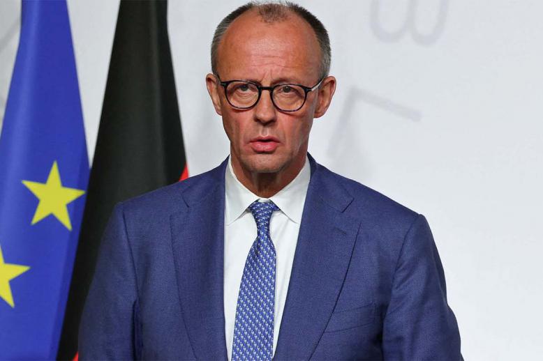 German Chancellor Friedrich Merz 