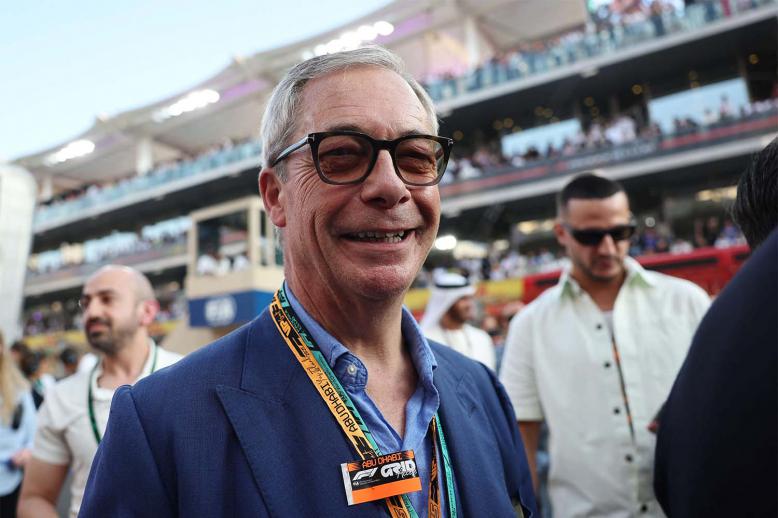 Farage's funded trip was valued at approximately £10,000 and included attendance at the Formula 1 Grand Prix