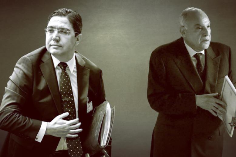 وزيرا خارجية الجزائر أحمد عطاف والمغرب ناصر بوريطة