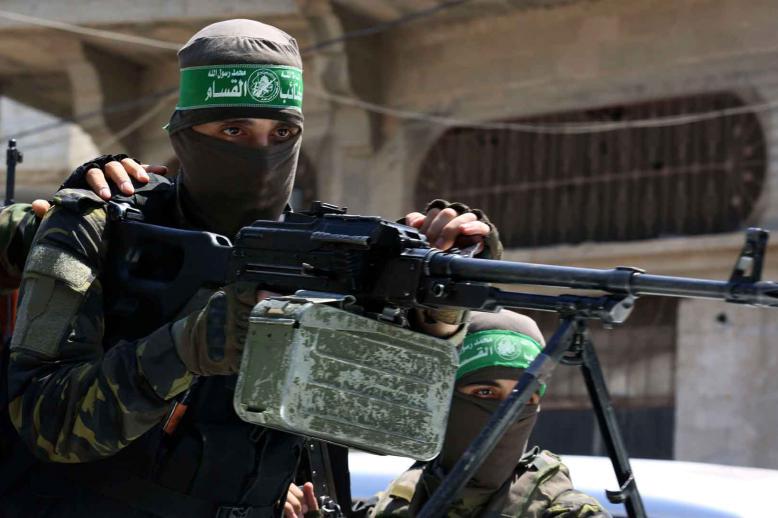 Hamas weapons block international funding