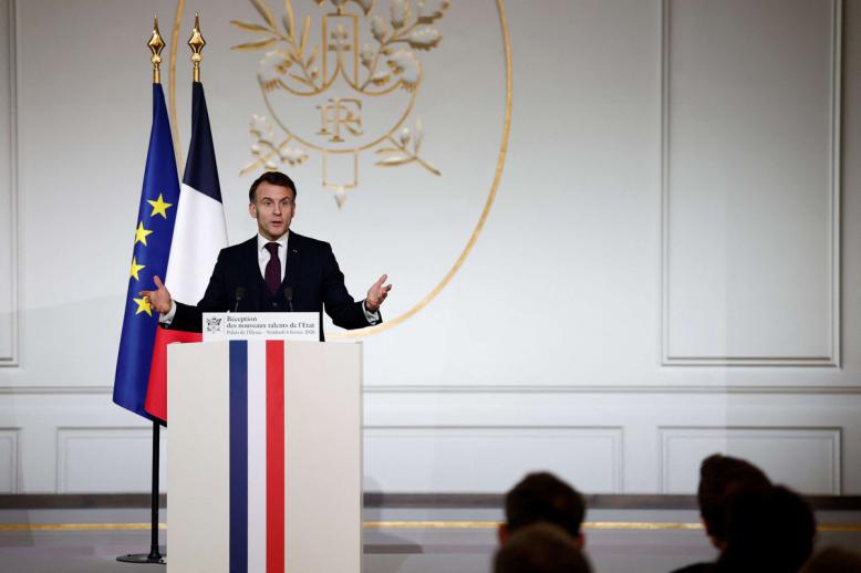 ماكرون يؤكد أن العدوان الأميركي واضح 