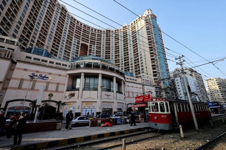 أحد الرموز التاريخية لمدينة الاسكندرية