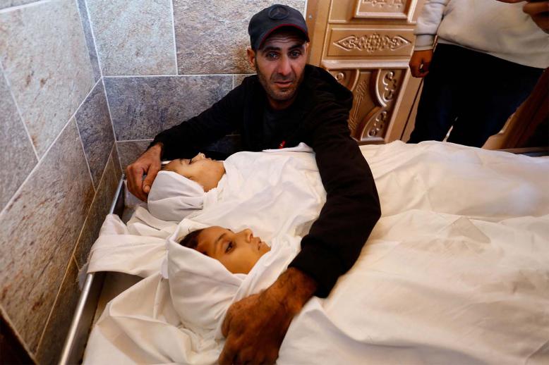 Palestinian children killed by Israeli strikes 