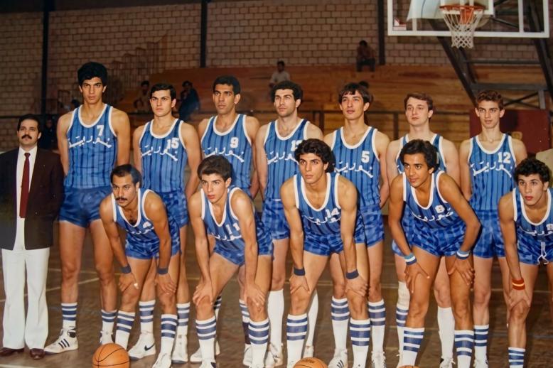 المنتخب السوري المشارك في البطولة العربية لكرة السلة للشباب 1984