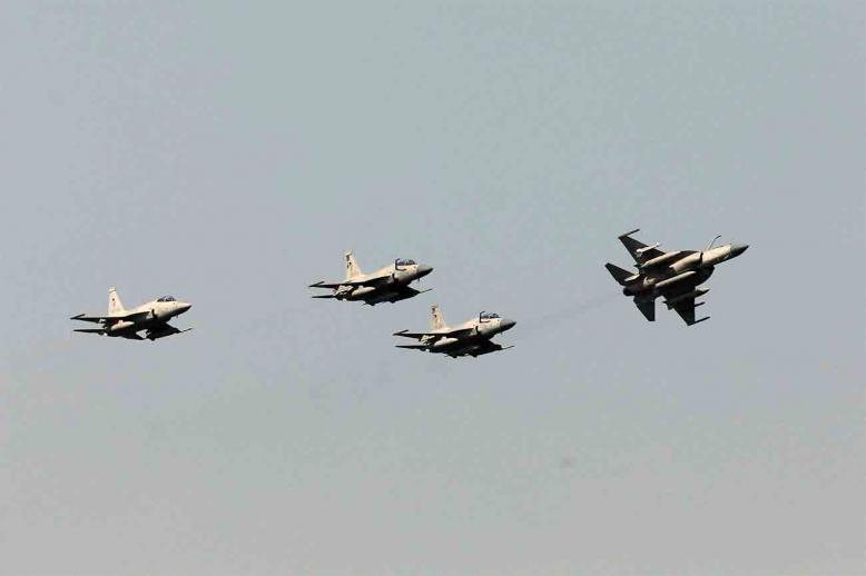 Pakistan Air Forces JF-17 Thunder jets 