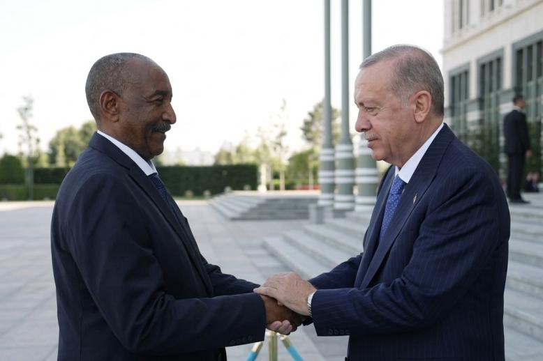 لقاء أردوغان وعبدالفتاح البرهان