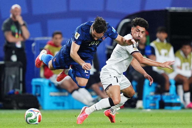 المنتخب العراقي والمنتخب الفرنسي