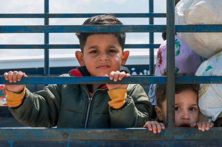 Displaced by war, stranded by uncertainty
