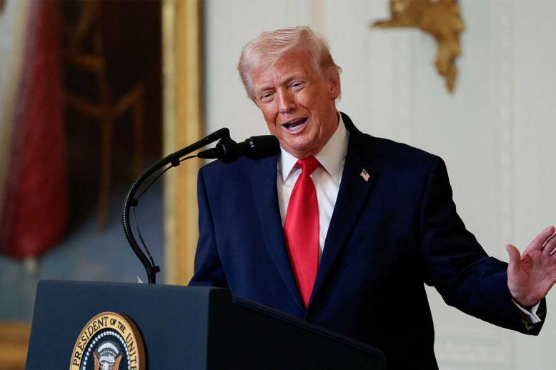 Trump said it was tougher for him to negotiate with Iran with all the political commentary surrounding the conflict