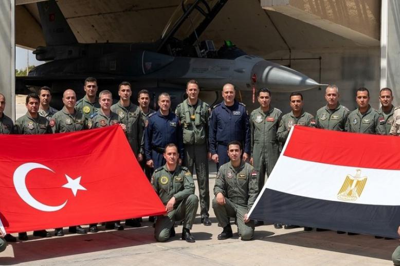 تدريبات تركية مصرية