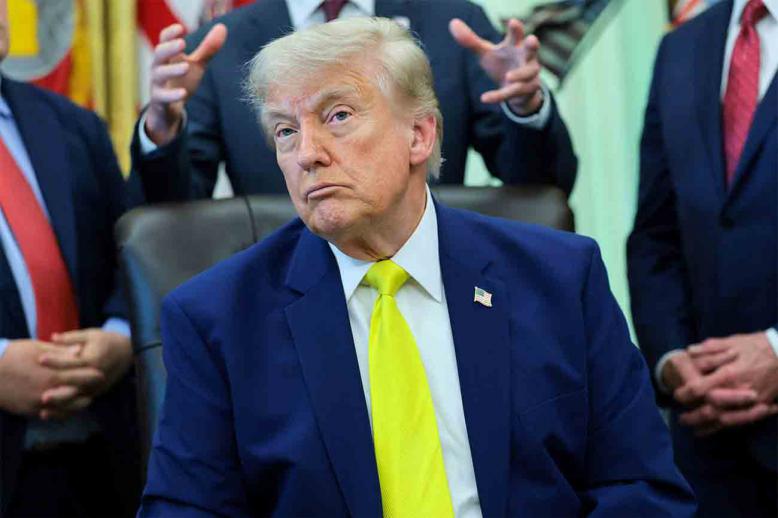 US President Donald Trump