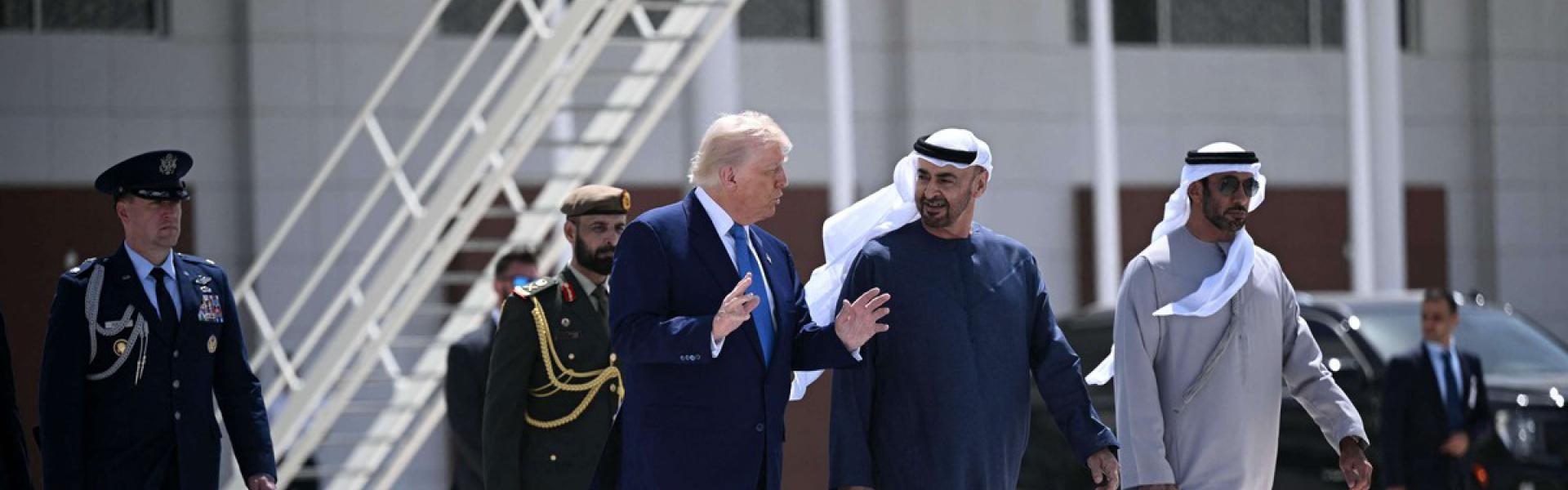 ترامب يعقد في أبوظبي اتفاقيات اقتصادية بمليارات الدولارات