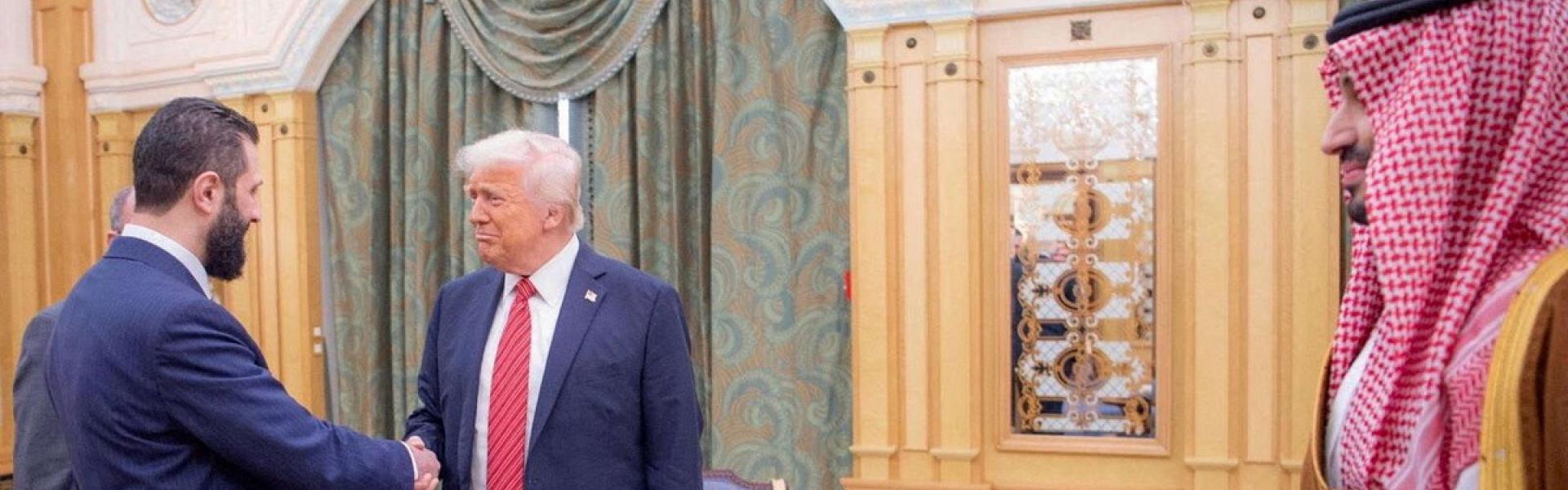 ترامب سيكون وسيط اللقاء بين الشرع ونتنياهو
