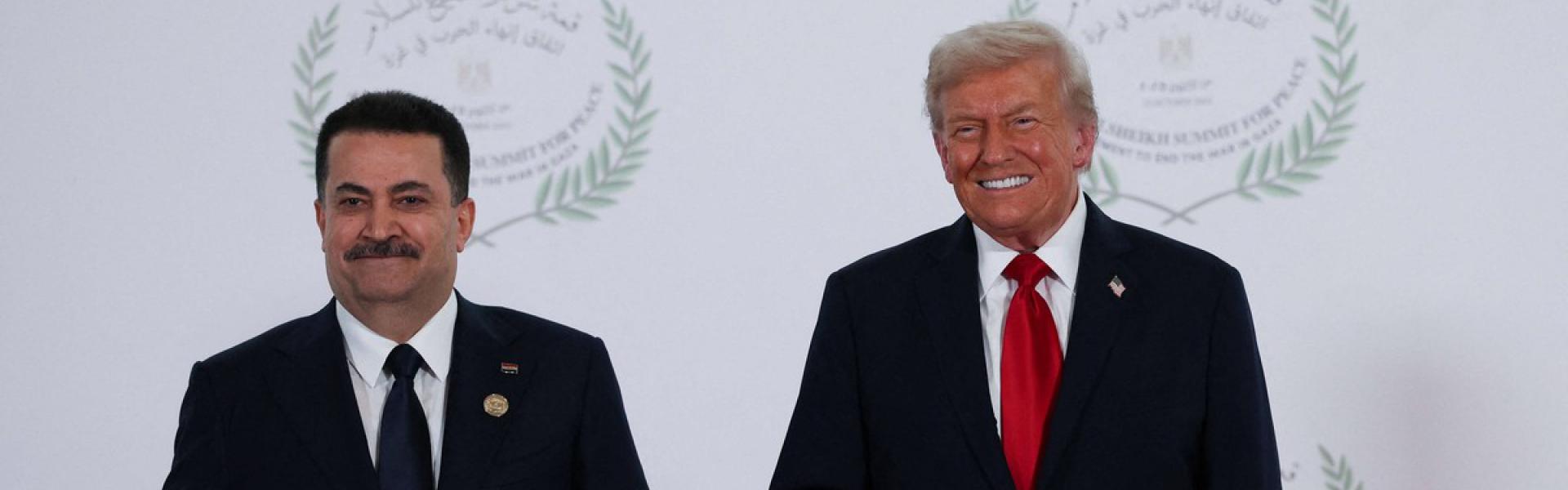 ترامب كان دعا السوداني لتحجيم النفوذ الايراني في بلاده