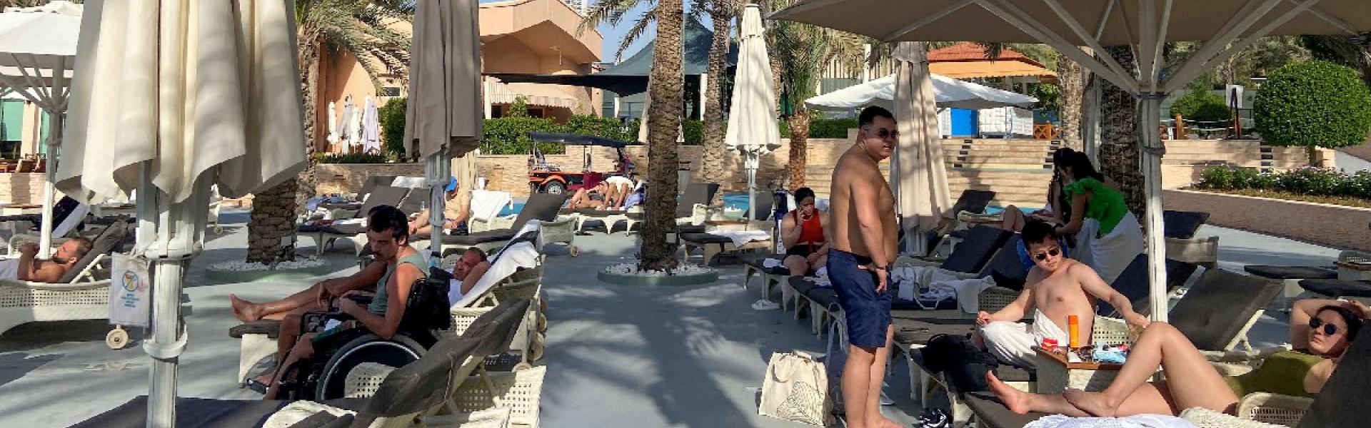 زوار من كافة أنحاء العالم 