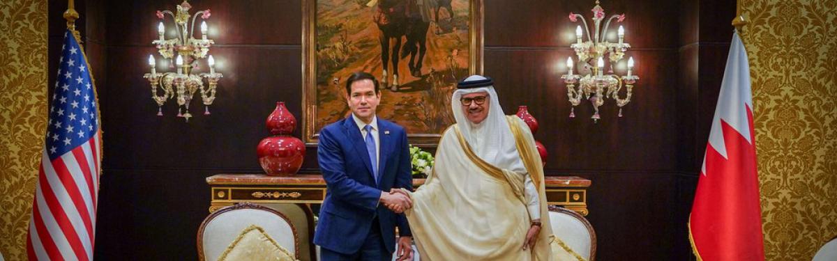عبداللطيف الزياني ومارك روبيو