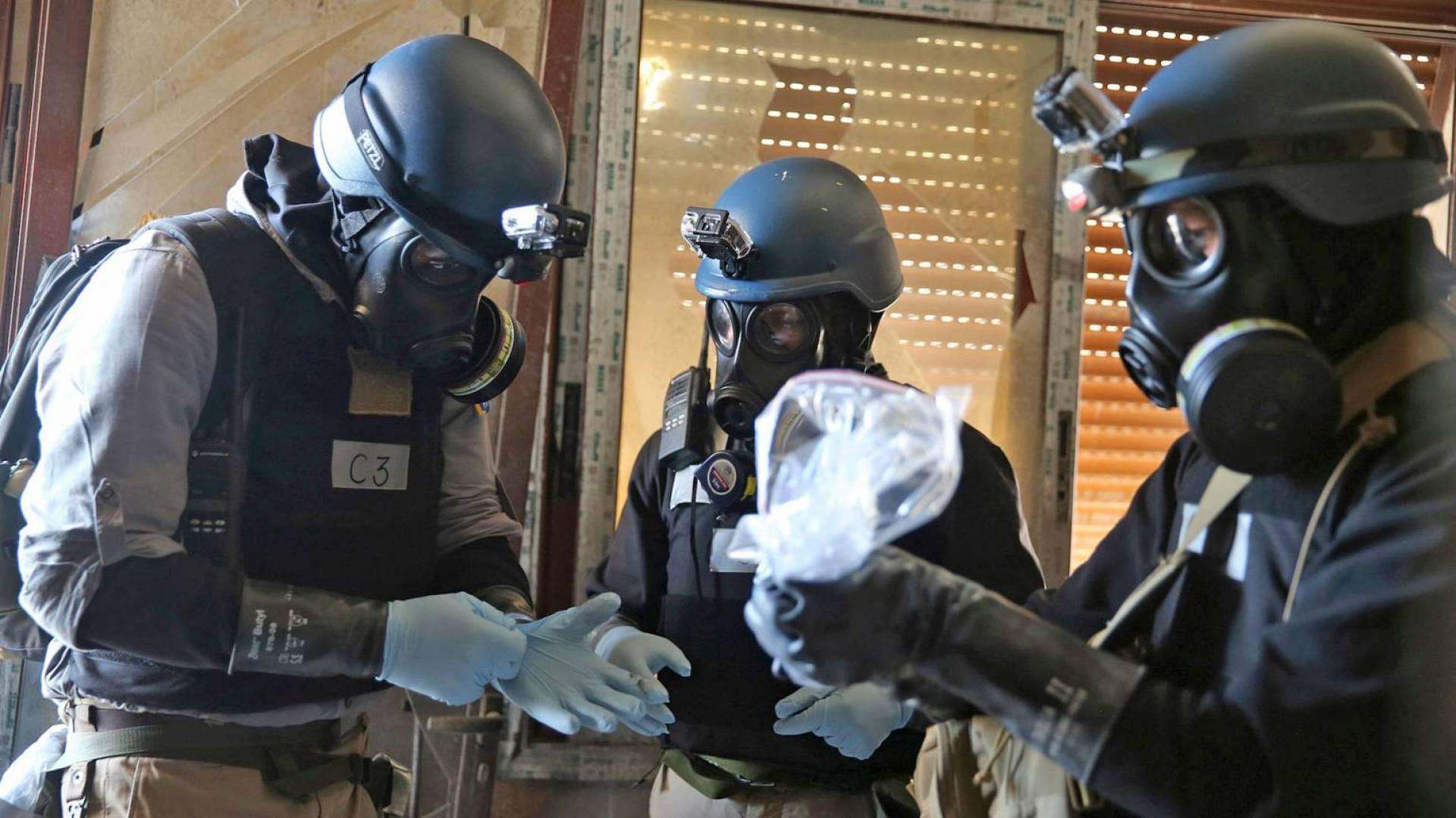 فريق أممي للمعاينة أسلحة كيمياوية في سوريا