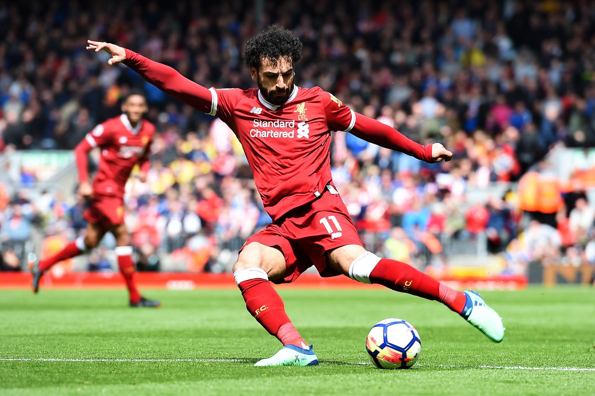 محمد صلاح ولمساته الرائعة في مباراة فريقه ليفربول ضد روما
