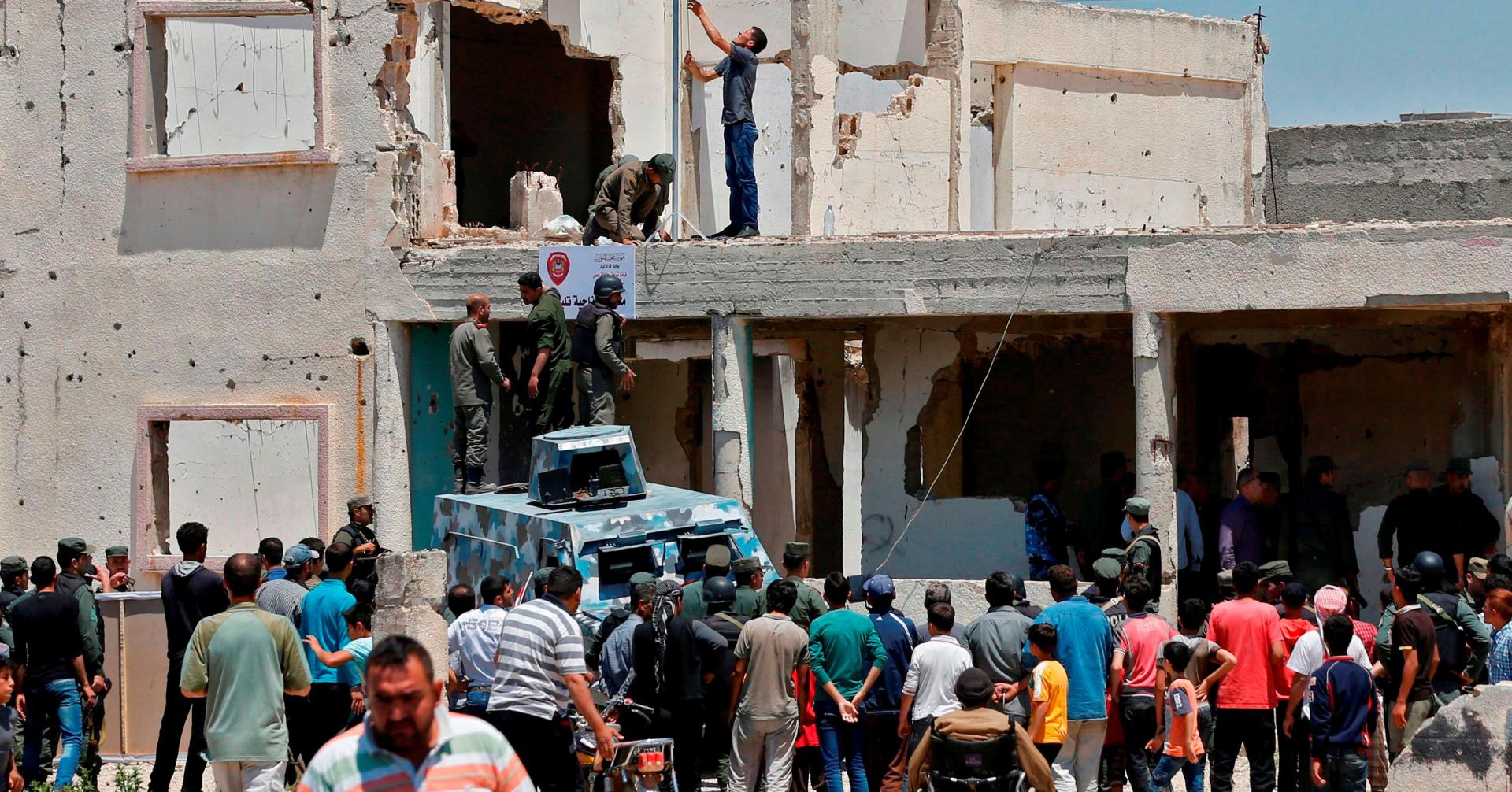 بعض المناطق السورية أصبحت خالية من المعارضة المسلحة