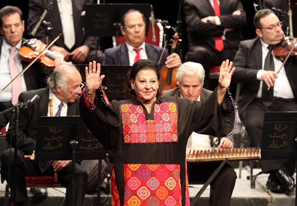 الفنانة الأردنية سلوى العاص