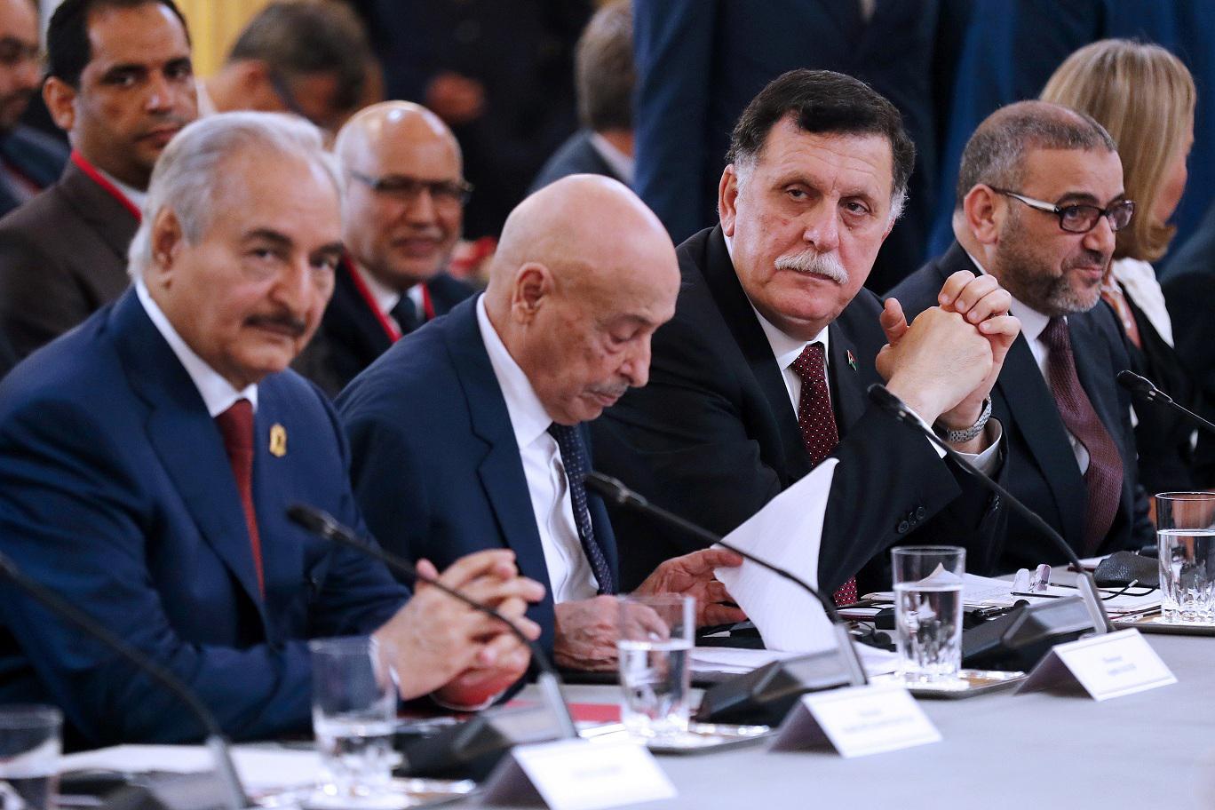 باريس تجمع ىمجددا فرقاء ليبيا